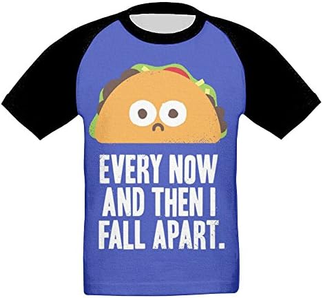 xulishuang Every Now and Then I Fall Apart Unisex Short Sleeve Toddler Infant Kids Casual T-Shirt
