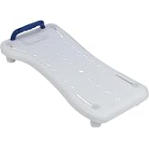 Soaids Bathtub Shower Bench, Tub Transfer Bath Seat Board with Handle | for Seniors &amp; Recovery, Adjustable, Fit Bathtubs Width 18.1" to 27", Non-Slip, Easy Storage, Space-Saving