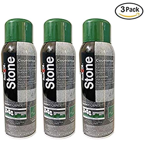 Rockit Oil Countertop Cleaner & Polish 16 oz For Granite,Marble,Stone 16 Oz (Pack Of 3)