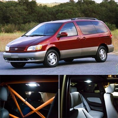 1998-2003 Toyota Sienna Interior LED Lights Kit - White