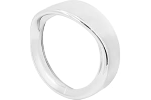 HCmotorku Motorcycle 7 Inch Headlight Trim Ring Visor Style Fit for Harley Touring Road King Street Glide Electra Glide Softa