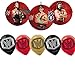Ultimate WWE Smash MEGA Wrestling Birthday Party Supplies Pack For 16 Guests With John Cena Plates, Cups, Napkin, Cutlery, Tablecover, Balloons, Scene Setter, Honeycomb Decorations, and Exclusive Pin