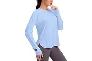SEAMAID Women's Sun Shirts UPF 50+ Long Sleeve Uv Protection Shirts Lightweight Quick Dry SPF Clothing Outdoor Hiking Tops