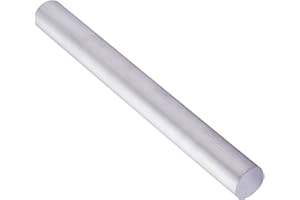 GYHCHJDZ 1-1/8" 6061 Aluminum Round Rod 12" Long Solid T6511 New Lathe Bar Stock