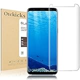 Galaxy S8 Screen Protector, Otckicks Glass Screen Protector [Tempered Glass] HD Clear Ballistic Glass Screen Protector for Samsung Galaxy S8 - Protect Screen from Drop and Scratch