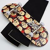 P-REP TUNED Complete Wooden Fingerboard 34mm x 100mm - Skulls