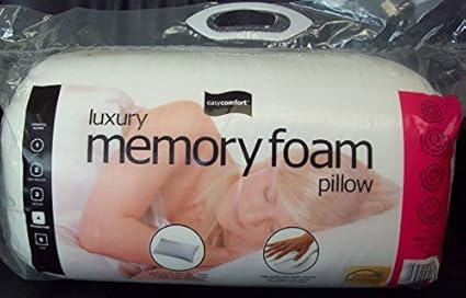 Rolled Memory Foam Pillow By Easy Comfort Amazon Co Uk Kitchen