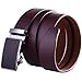 Men's Full Grain 1 1/2" Wide Leather Bridle Belt with Anti-Scratch Vintage Buckle primary