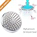 KZKJ Shower Head High Pressure Rain Air-Injection Adjustable Replacement For Your Bathroom Shower Heads Luxury Polished Chrome