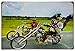 ERLOOD Metal Tin Sign Motorcycle Retro Vintage Home Decor Metal Bar Tin Sign 12 X 8