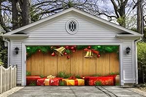 Amazon.com: Christmas Garage Door Decor Double Garage Door Murals
