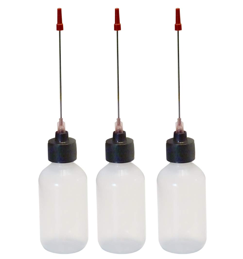 32oz Plastic Squeeze Bottles 3" Stainless Applicators
