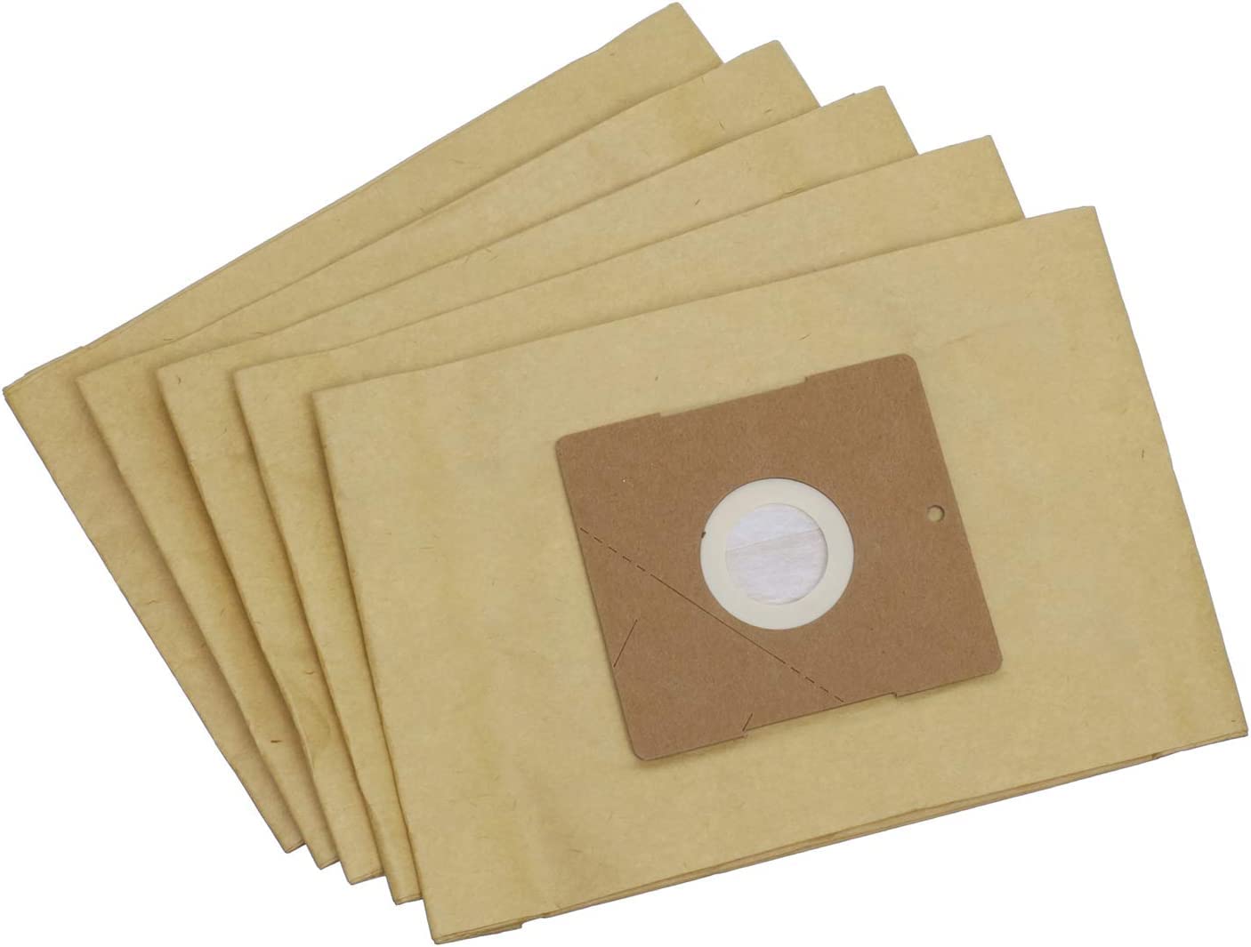 UTIZ (Pack of 5) Paper Dust Bags To Fit AmazonBasics VCB43B1-70EUK Cylinder 3.0L Daewoo RC105 Sanyo SC34A Vacuum Hoover Cleaner