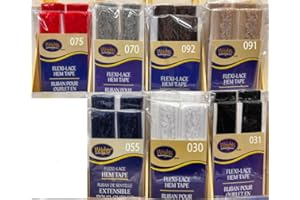 GENERIC Wrights Flex-Lace Hem Tape | 3/4" | Black