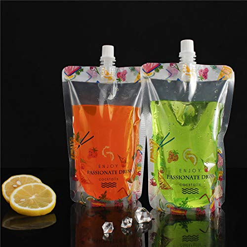 GENNISSY 20PCS Travel Plastic Flask Cruise Kit - Premium Sneak Alcohol Runner Concealable Flasks to Smuggle Liquor Rum Cocktails Spirits Wine Booze Gift (20 x12OZ) - Thumbnail 7