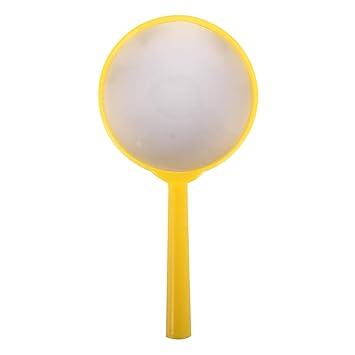 ellaroom Unique Children Magnifying Glass Magnifier Learning Science Educational Toy Individual(None Yellow 60 Magnifying Glass)