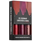 Smashbox Be Legendary Liquid Metal Minis! Crimson Chrome! Foiled Brat! Mauve Squad! Perfect For On The Go!
