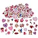 JOYIN 700+ Pcs Valentines Day Party Favor Supplies Craft Set, Foam Stickers for Kid, Tattoos, Stampers & Stickers for Decorations, Photo Props, School Classroom Holiday Exchange Game Prizes, Art Craft