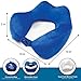 My Perfect Nights Travel Pillow 100% Pure Memory Foam Neck Pillow, Ideal for Women, Children,Comfortable & Breathable Cover, Machine Washable, Great for Airplane Travel