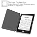 Fintie Case for Kindle Voyage - [The Thinnest and Lightest] Protective PU Leather Slim Shell Cover with Auto Sleep/Wake for Amazon Kindle Voyage (2014), Black