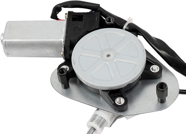 FFFAUTO 748-129 FRONT LEFT DRIVER SIDE POWER WINDOW REGULATOR AND MOTOR ASSEMBLY COMPATIBLE WITH 2003 2004 2005 2006 2007 2008 HONDA PILOT