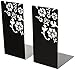 YAMAZAKI home Kirie L-Book End, Large, Black