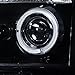 Spec-D Tuning 2LHP-TIT04G-TM Nissan Titan Se Xe/Armada Halo Led Projector Headlights Smoked