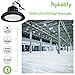 hykolity 250W UFO LED High Bay Light Fixture, 35000lm 1-10V Dimmable 5000K [750W/1000W MH/HPS Equiv.] 5' Cable with US Plug, Commercial Warehouse/Outdoor Area Light