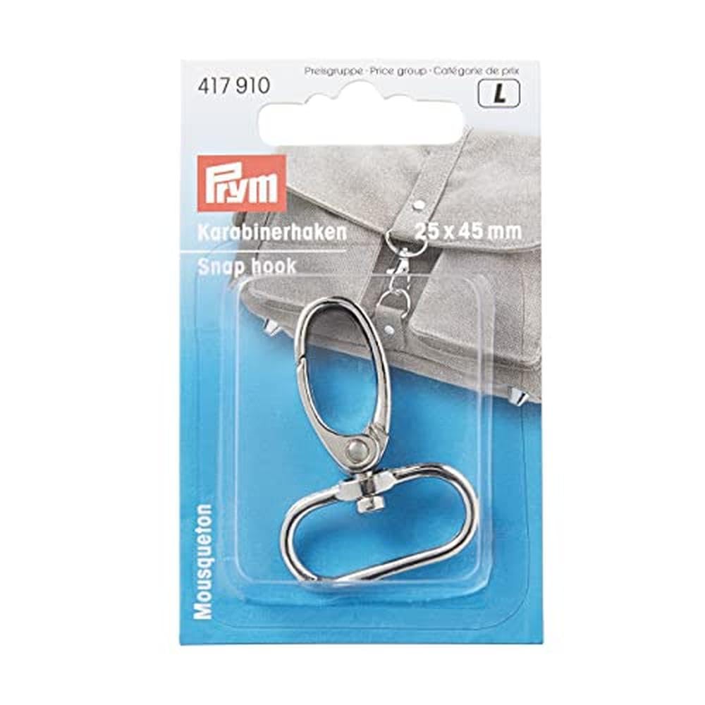 Prym Snap Hook, Silver, One Size