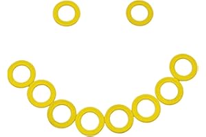 JLM MARINE 10 Pack Gearcase Drain Plug Seal for Mercury Mariner MerCruiser Drives Driveshaft Gear Housing Oil Drain Plug 26-830749 8M0204693