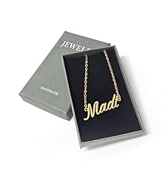Aoloshow Lily Name Necklace Personalized Custom
