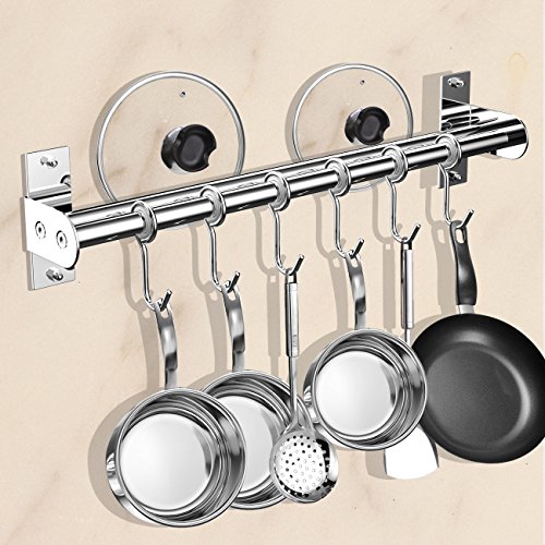 1 EINFAGOOD+Kitchen+Holder+Rack%25EF%25BC%258CStainless+Polished