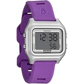 NIXON Ripper A1399-100m Water Resistant Men's Digital Sport Watch | (36.5mm Face, 20mm Silicone Band) - Made with Recycled Ocean Plastics