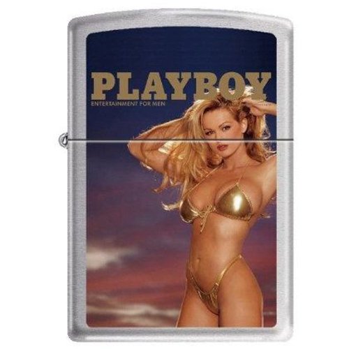 Zippo 9923 playboy cover july 1999 brushed chrome lighter NEW