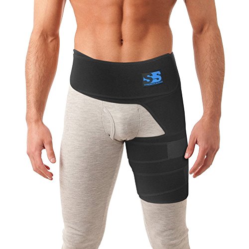 Best Thigh, Groin, and Hip Brace for Men and Women Compression Wrap