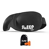 SleepTight 3D Contoured Sleep Mask and Ear Plugs