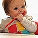 High-grade Silicone Baby Spoons 2pk, Gentle on gums. Designed with added texture to stimulate senses. red/blue
