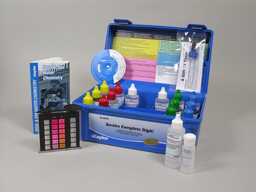 Taylor Complete Pool & Spa Test Kit - High Range K-2005C 2 oz Reagents
