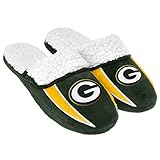 2013 NFL Football Mens Team Logo Sherpa Slippers