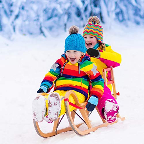 image for phixilin Baby Toddler Winter Mittens Kids Gloves Boys Girls Knit Thick