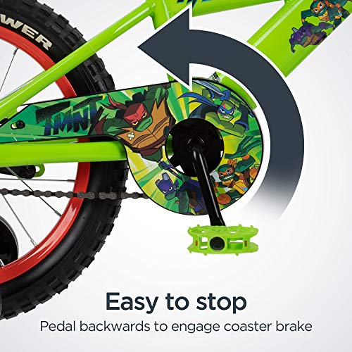 ninja turtle bike with training wheels