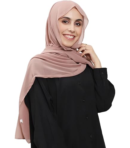 Conjunto De Bufanda De Hiyab De Gasa Con Ribete De Hojas De Lentejuelas Para Mujeres Musulmanas, Bufanda Para La Cabeza De Oración, Chal Largo, Gorro Interior Suave, Bufanda Negra + Gorra