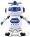 DeXop-Babrit Kids Electronic Robot Dancing Robot Smart Space Robot Astronaut Music Light Toy