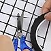HULISEN 12 Pcs 5mm Width Black Whiteboard Gridding Tape, 3/16 inch Grid Marking Tapes Self Adhesive Chart Artist Tape