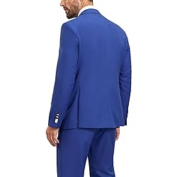 Aowdoy Men's Suits 3 Piece Slim Fit Tuxedo Suit One