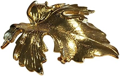Big, Bold and Beautiful Brooches and Pins Jewelry Collection, Crystal and Vintage Brooches (Maple Leaf Brooch)