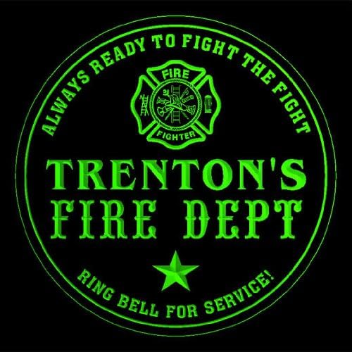 4 x ccqy0737-g Trenton es Departamento de Bomberos de la cerveza del