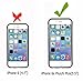 Feceir Apple iPhone 6 Plus/6S PLus Case - LED Flash Case 9 Color in 1 Case, Creative LED Light up Incoming Call Flash Cover Anti-Scratch Clear Back Case (5.5