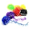 SAMS-Fly-Tying-Materials-Ice-Chenille-Tinsel-Crystal-Flash-Chenilles-Line-10-Colors-Assortment-Medium-Size