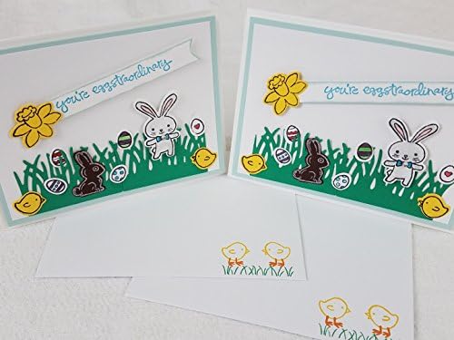 Happy Easter You're Egg-Ordinary Special Handmade Dimensional Easter Greeting Card - package of 1